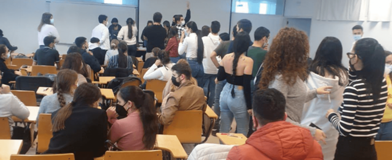 Alumnos de la ULPGC/TA.